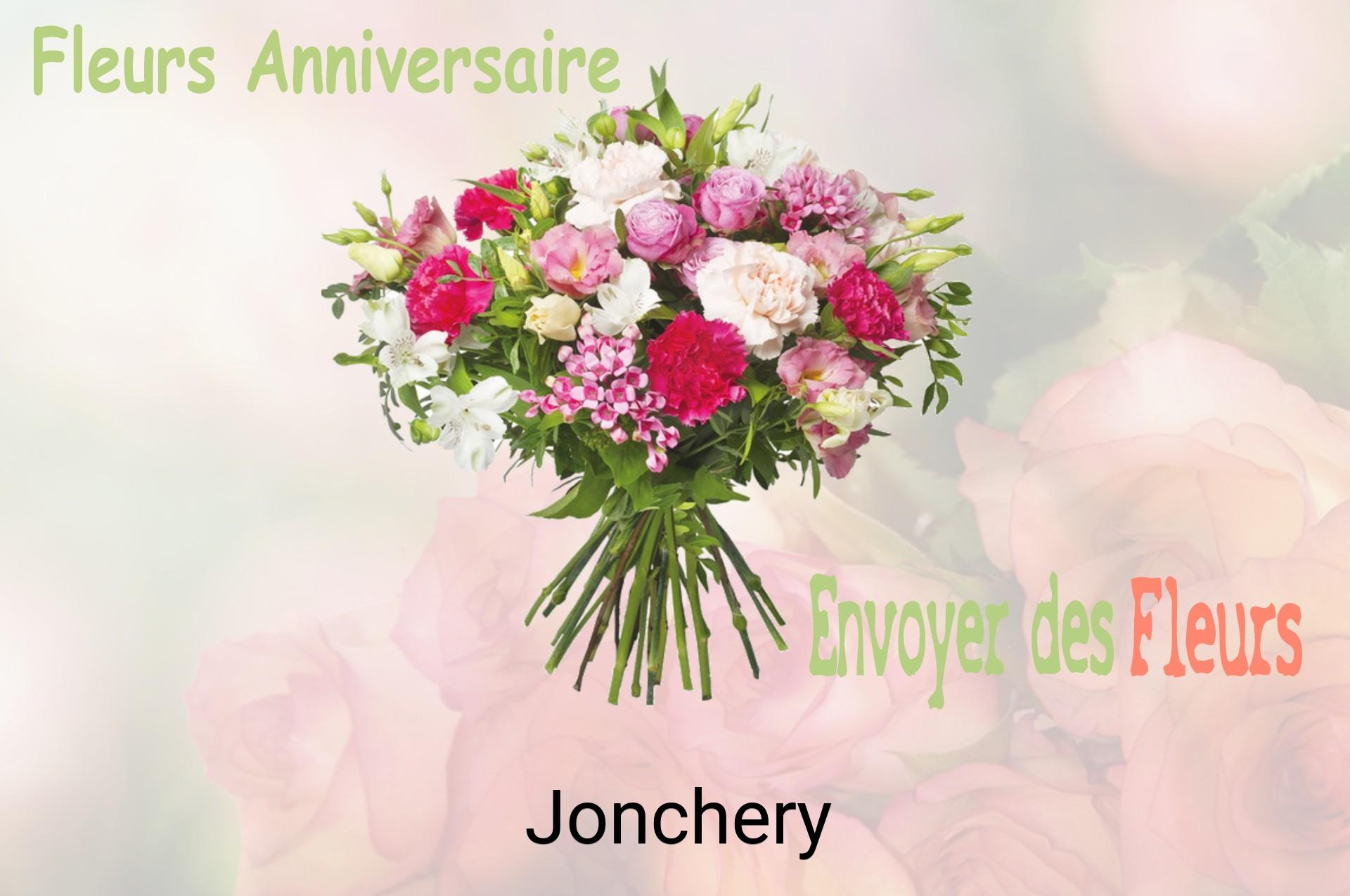 Bouquet de fleurs d’anniversaire livré à Jonchery